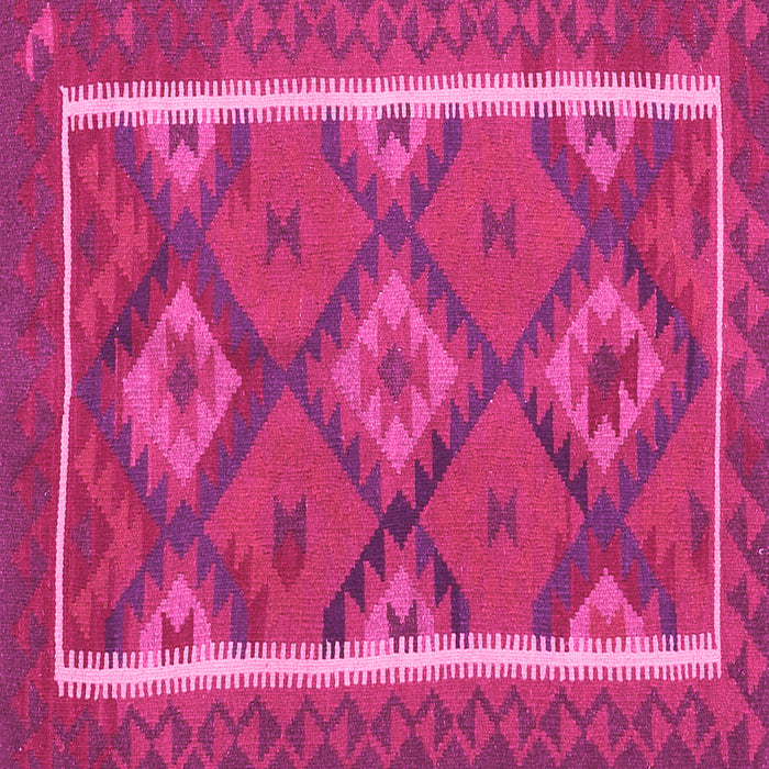 Square Oriental Pink Traditional Rug, con1659pnk