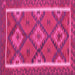 Square Oriental Pink Traditional Rug, con1659pnk