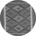 Machine Washable Oriental Gray Traditional Rug, wshcon1659gry