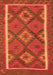 Oriental Orange Traditional Rug, con1659org