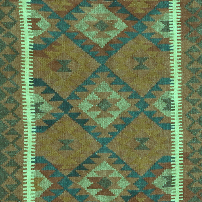 Oriental Turquoise Traditional Rug, con1659turq