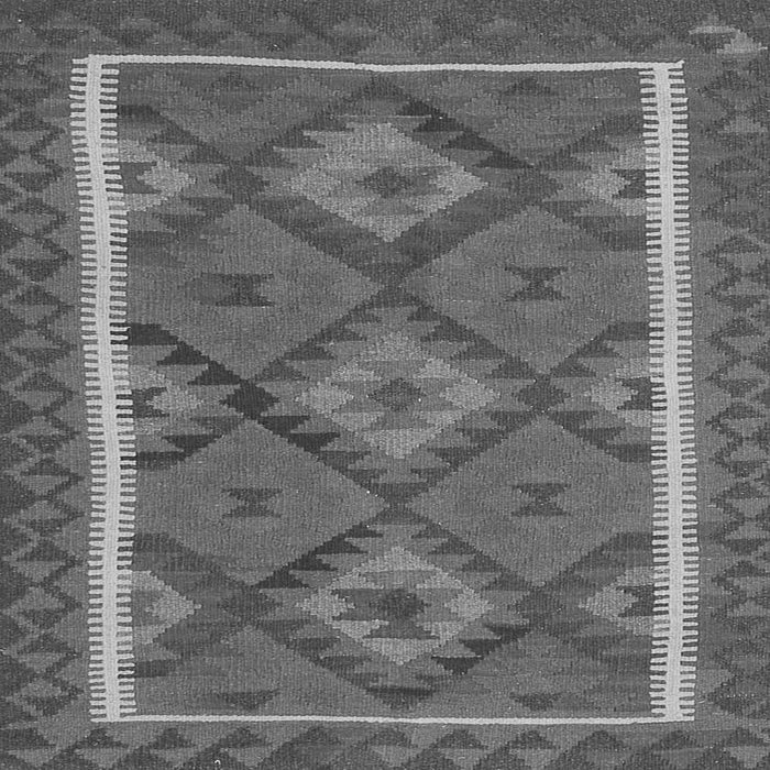 Round Machine Washable Oriental Gray Traditional Rug, wshcon1659gry