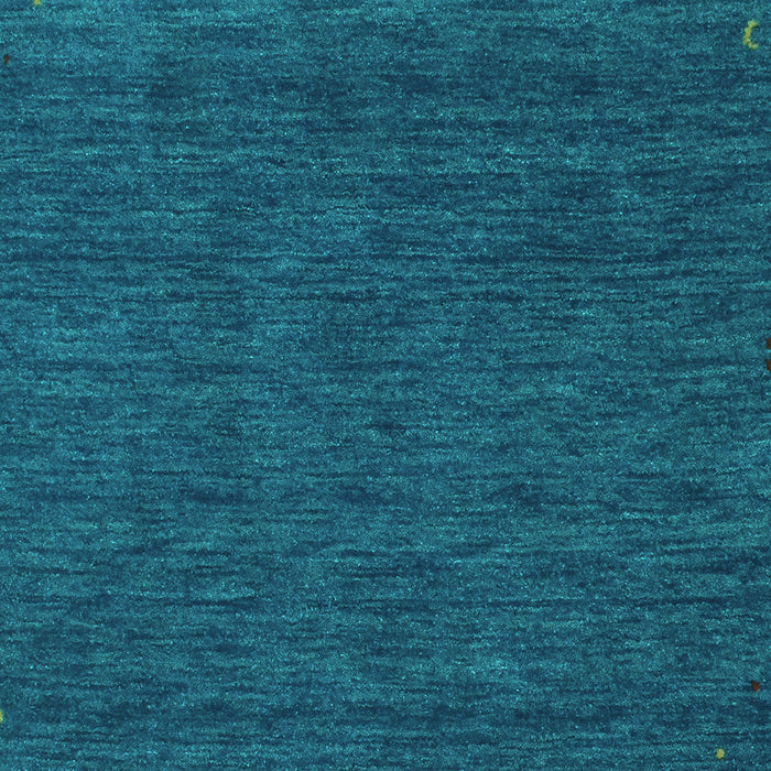 Abstract Turquoise Contemporary Rug, con165turq