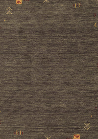 Abstract Brown Contemporary Rug, con165brn