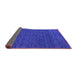 Sideview of Abstract Purple Contemporary Rug, con165pur