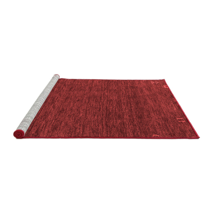 Contemporary Red Washable Rugs
