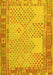 Southwestern Yellow Country Rug, con1660yw