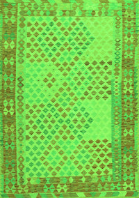 Southwestern Green Country Rug, con1660grn