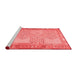 Country Red Washable Rugs