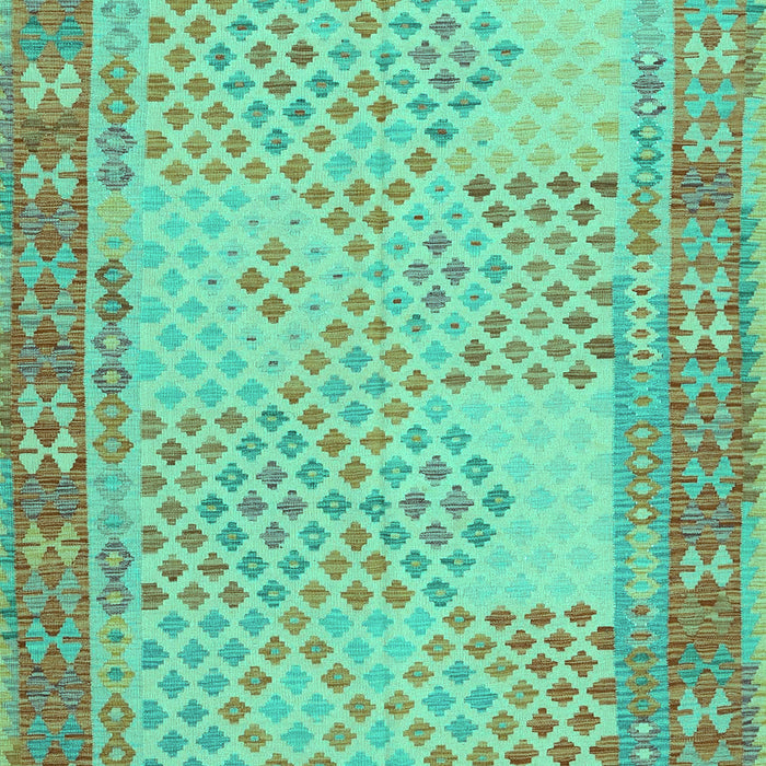 Southwestern Turquoise Country Rug, con1660turq