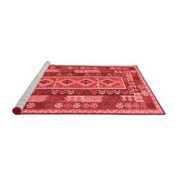 Country Red Washable Rugs