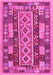 Southwestern Pink Country Rug, con1661pnk