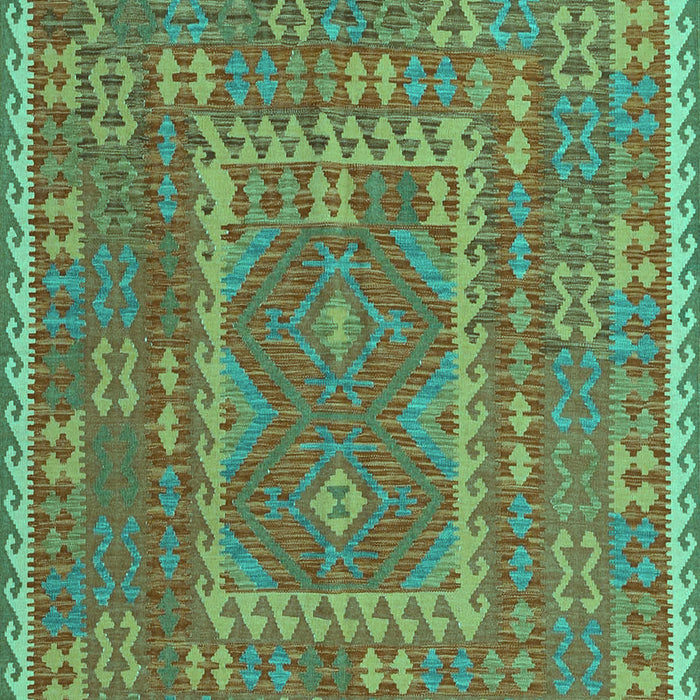 Oriental Turquoise Traditional Rug, con1662turq