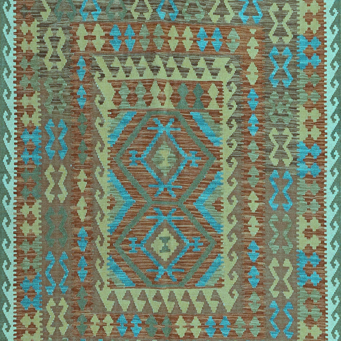 Oriental Light Blue Traditional Rug, con1662lblu