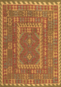 Oriental Brown Traditional Rug, con1662brn