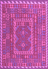 Oriental Purple Traditional Rug, con1662pur