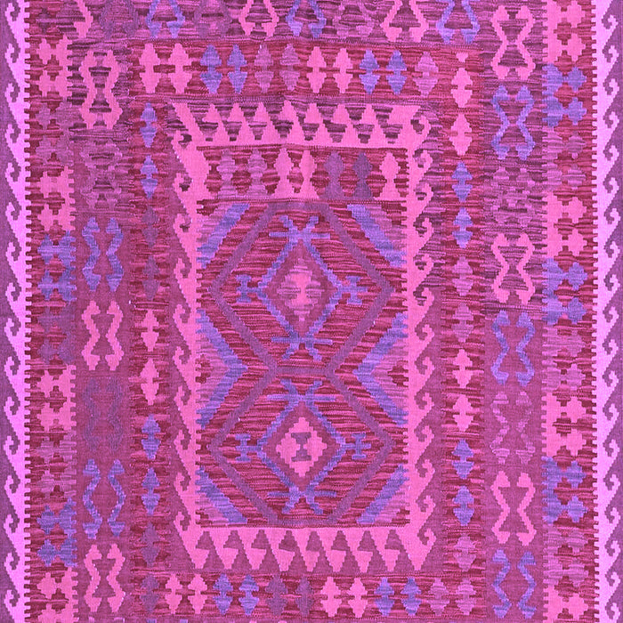 Machine Washable Oriental Purple Traditional Area Rugs, wshcon1662pur