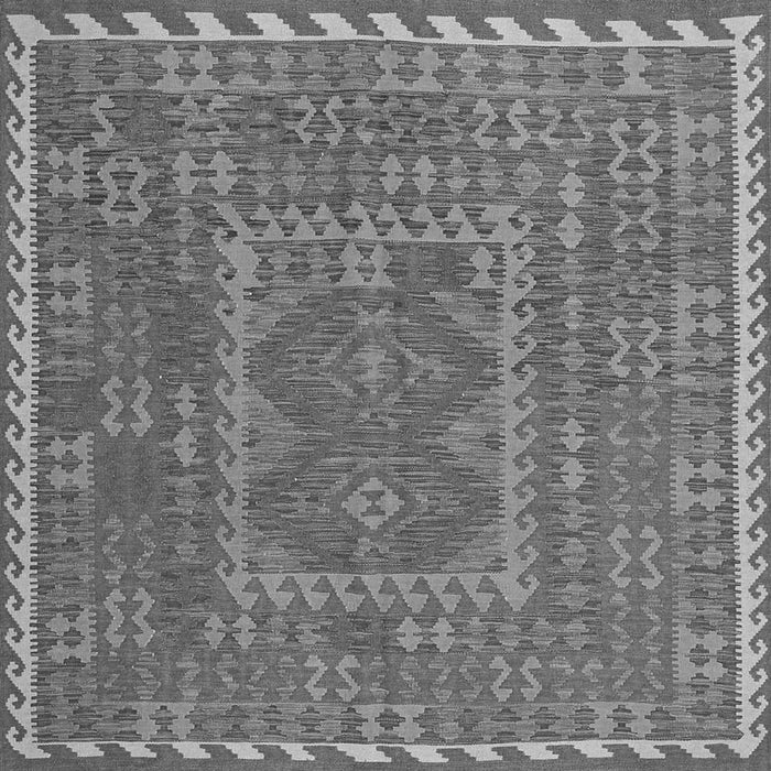 Serging Thickness of Oriental Gray Traditional Rug, con1662gry