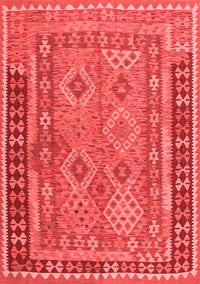 Southwestern Red Country Rug, con1663red