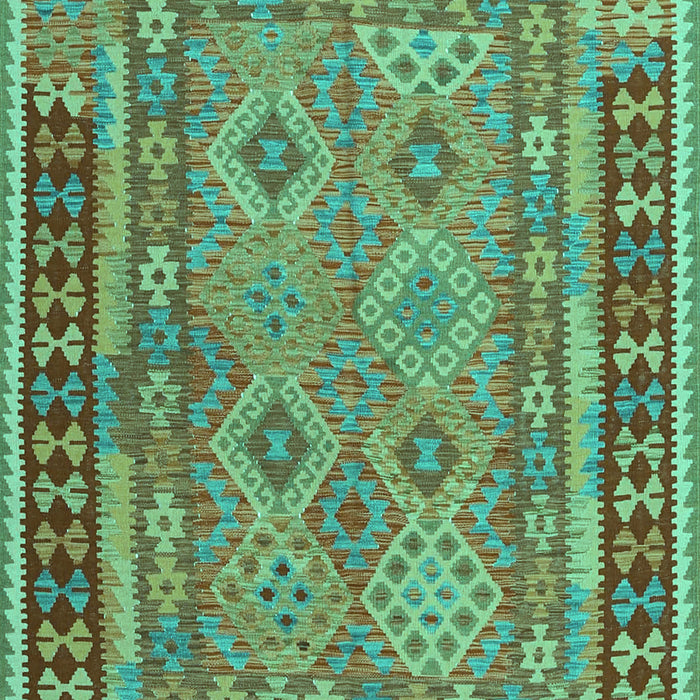 Southwestern Turquoise Country Rug, con1663turq