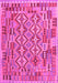 Southwestern Pink Country Rug, con1664pnk