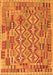 Serging Thickness of Machine Washable Southwestern Orange Country Area Rugs, wshcon1664org