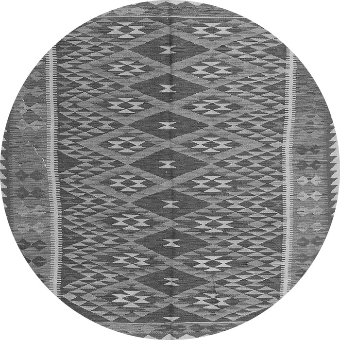 Square Oriental Gray Traditional Rug, con1665gry