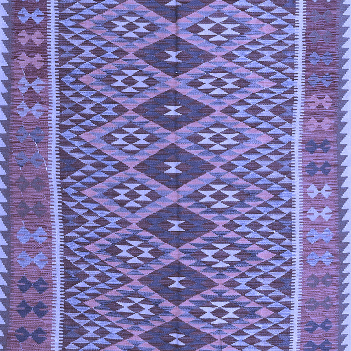 Machine Washable Oriental Blue Traditional Rug, wshcon1665blu