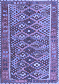 Oriental Blue Traditional Rug, con1665blu