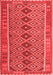 Oriental Red Traditional Area Rugs