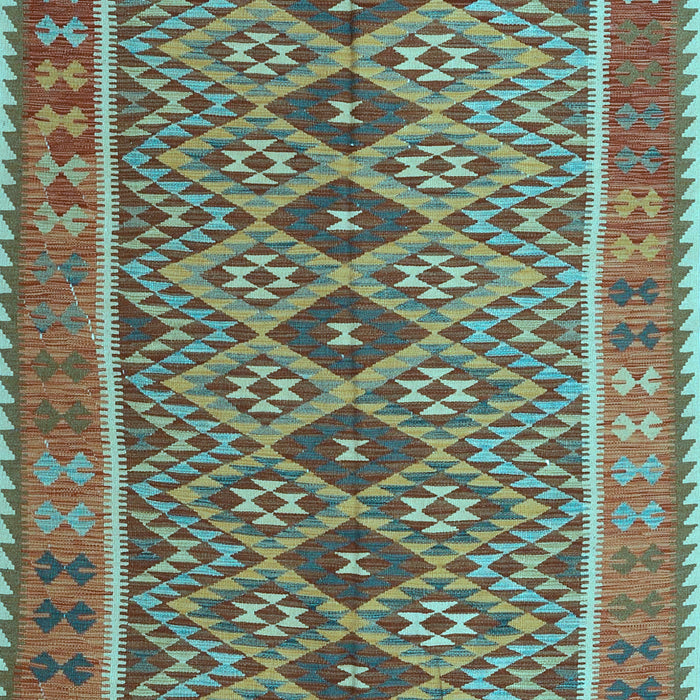 Oriental Light Blue Traditional Rug, con1665lblu