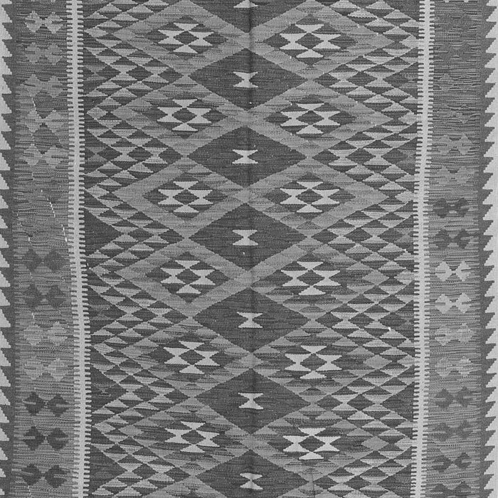 Serging Thickness of Machine Washable Oriental Gray Traditional Rug, wshcon1665gry