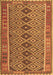 Machine Washable Oriental Brown Traditional Rug, wshcon1665brn