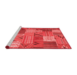 Transitional Red Washable Rugs