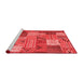 Transitional Red Washable Rugs