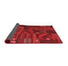 Patchwork Red Transitional Area Rugs