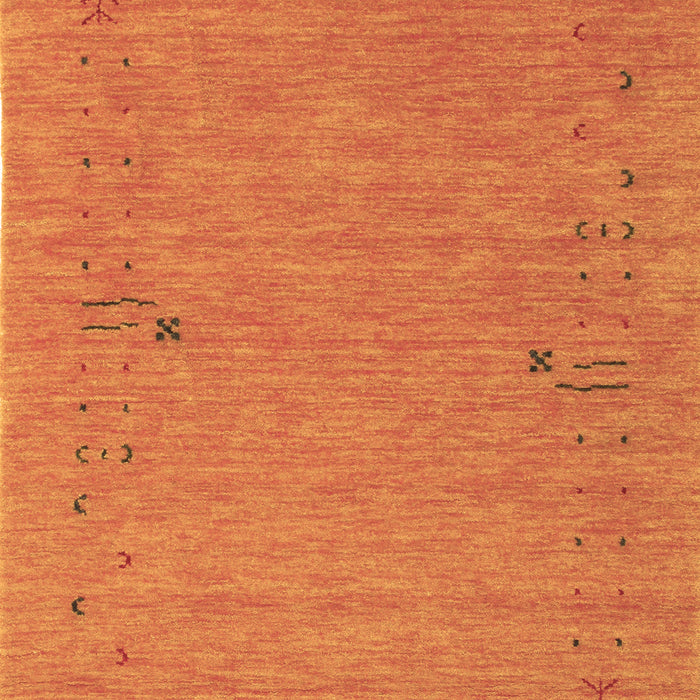 Machine Washable Abstract Brown Contemporary Rug, wshcon166brn
