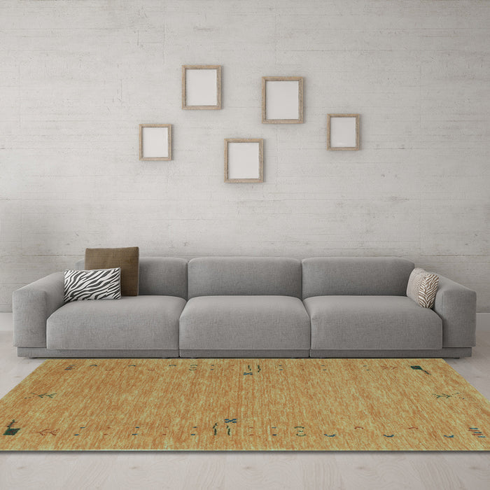 Machine Washable Abstract Light Blue Contemporary Rug in a Living Room, wshcon166lblu