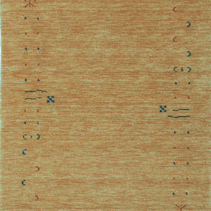 Abstract Light Blue Contemporary Rug, con166lblu