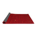 Thickness of Contemporary Red Modern Rug, con167