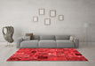 Transitional Red Washable Rugs