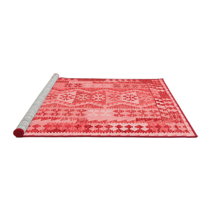 Contemporary Red Washable Rugs