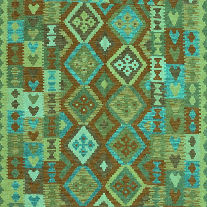 Oriental Turquoise Traditional Rug, con1673turq