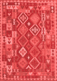 Oriental Red Traditional Rug, con1673red