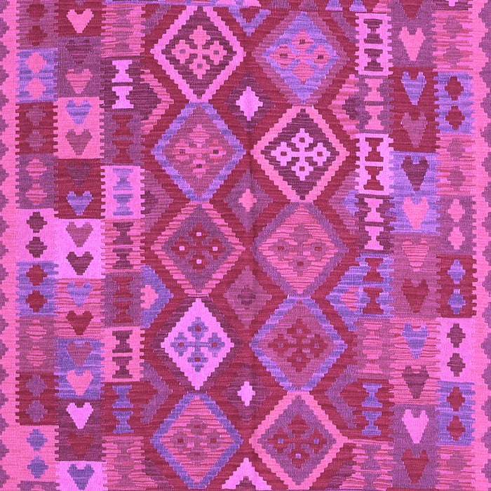 Machine Washable Oriental Purple Traditional Area Rugs, wshcon1673pur