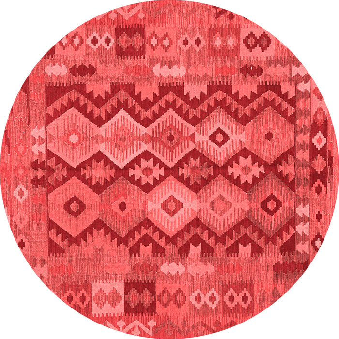 Machine Washable Oriental Red Traditional Rug, wshcon1674red