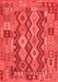 Oriental Red Traditional Area Rugs