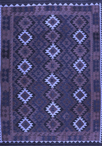 Oriental Blue Traditional Rug, con1675blu