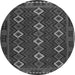 Machine Washable Oriental Gray Traditional Rug, wshcon1675gry