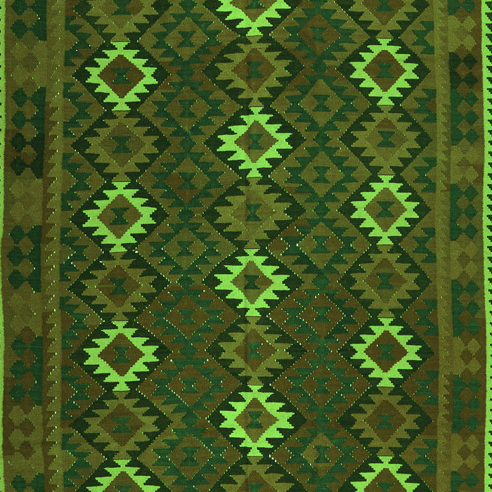 Oriental Green Traditional Rug, con1675grn